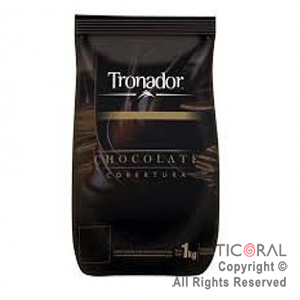 CHOCOLATE COBERTURA AMARGO 71 % CACAO TRONADOR X 1 KG x 1